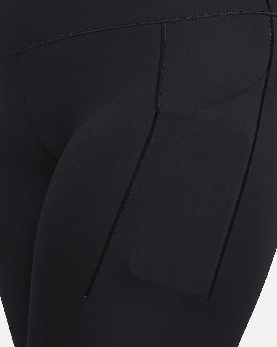 Legging long taille mi haute a maintien normal avec poches Nike Universa pour femme